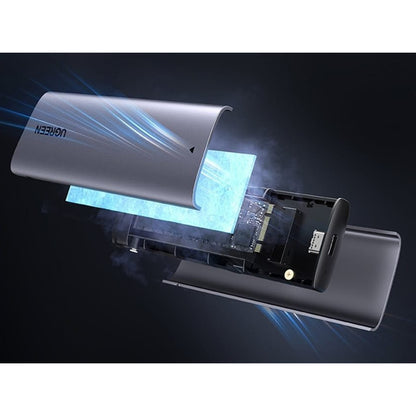 UGREEN CM767 (15813) Rack for M.2 NVMe / NGFF SSD, Gray