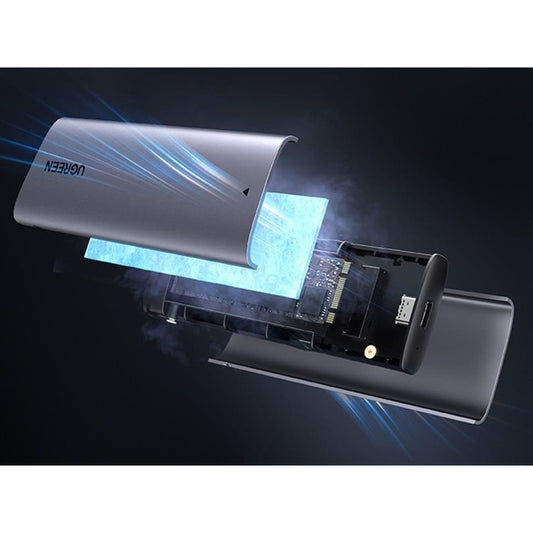 Rack UGREEN CM767 (15813) für SSD M.2 NVMe / NGFF, Grau