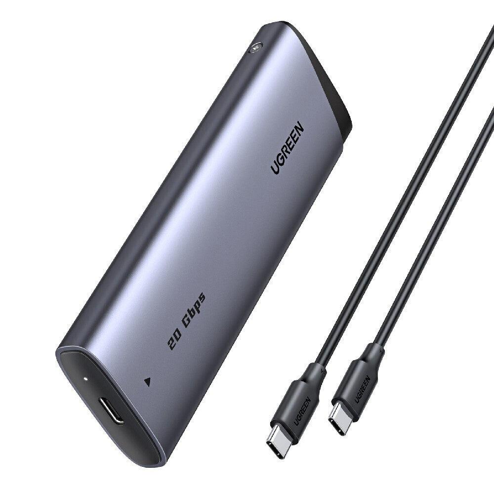 Rack UGREEN CM767 (55150) pour SSD M.2 NVMe, Gris