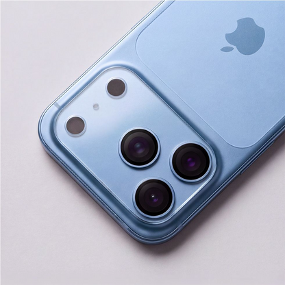 Tech-Protect Cam Fit+ Rückkamera-Schutzrahmen für Apple iPhone 18 Pro, gehärtetes Glas, transparent