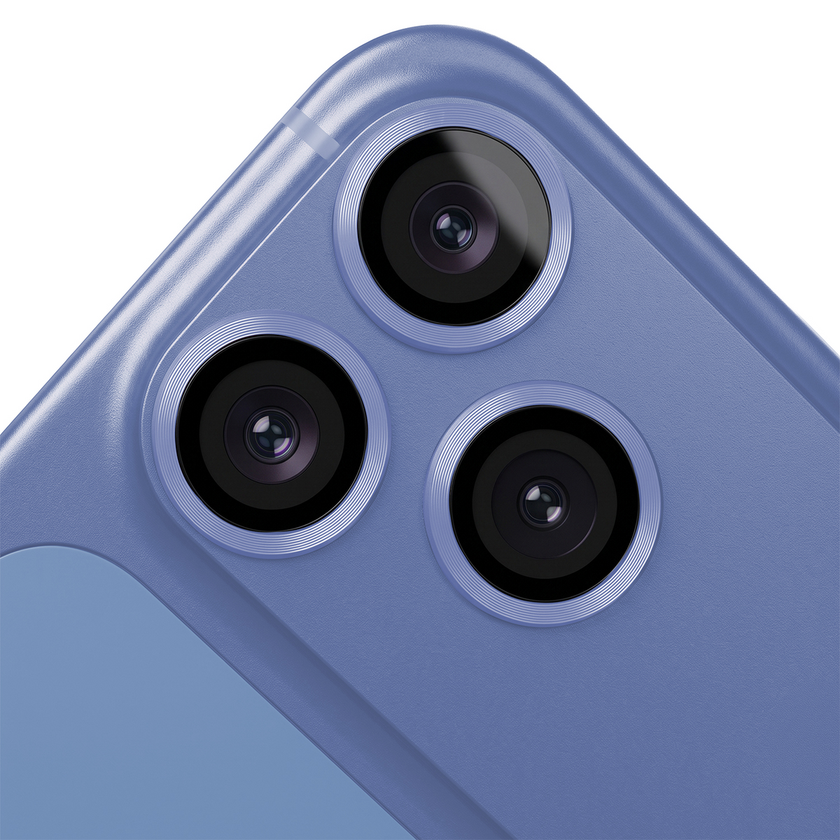 Film de protection pour caméra arrière OEM pour Apple iPhone 18 Pro Max, Verre trempé, Bleu