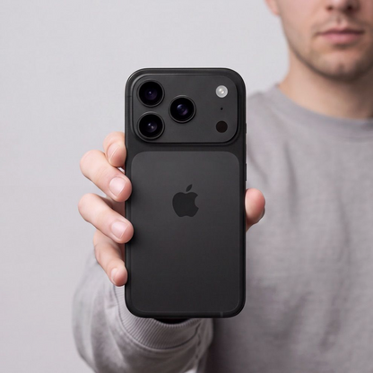 Cadre de protection pour caméra arrière Tech-Protect Camalloy Fit+ pour Apple iPhone 18 Pro, Aluminium, Noir