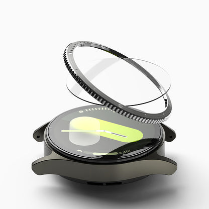 Cadre de protection Ringke Styling pour Samsung Galaxy Watch7 40mm, Modèle 7, Argenté