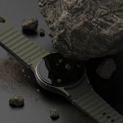 Cadre de protection Ringke Styling pour Samsung Galaxy Watch7 40mm, Modèle 7, Argenté