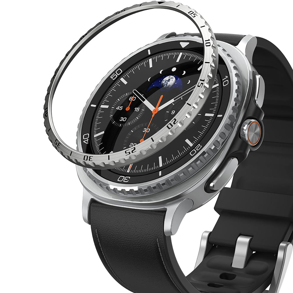 Ringke Inner Styling Schutzrahmen für Samsung Galaxy Watch8 Classic, Silber