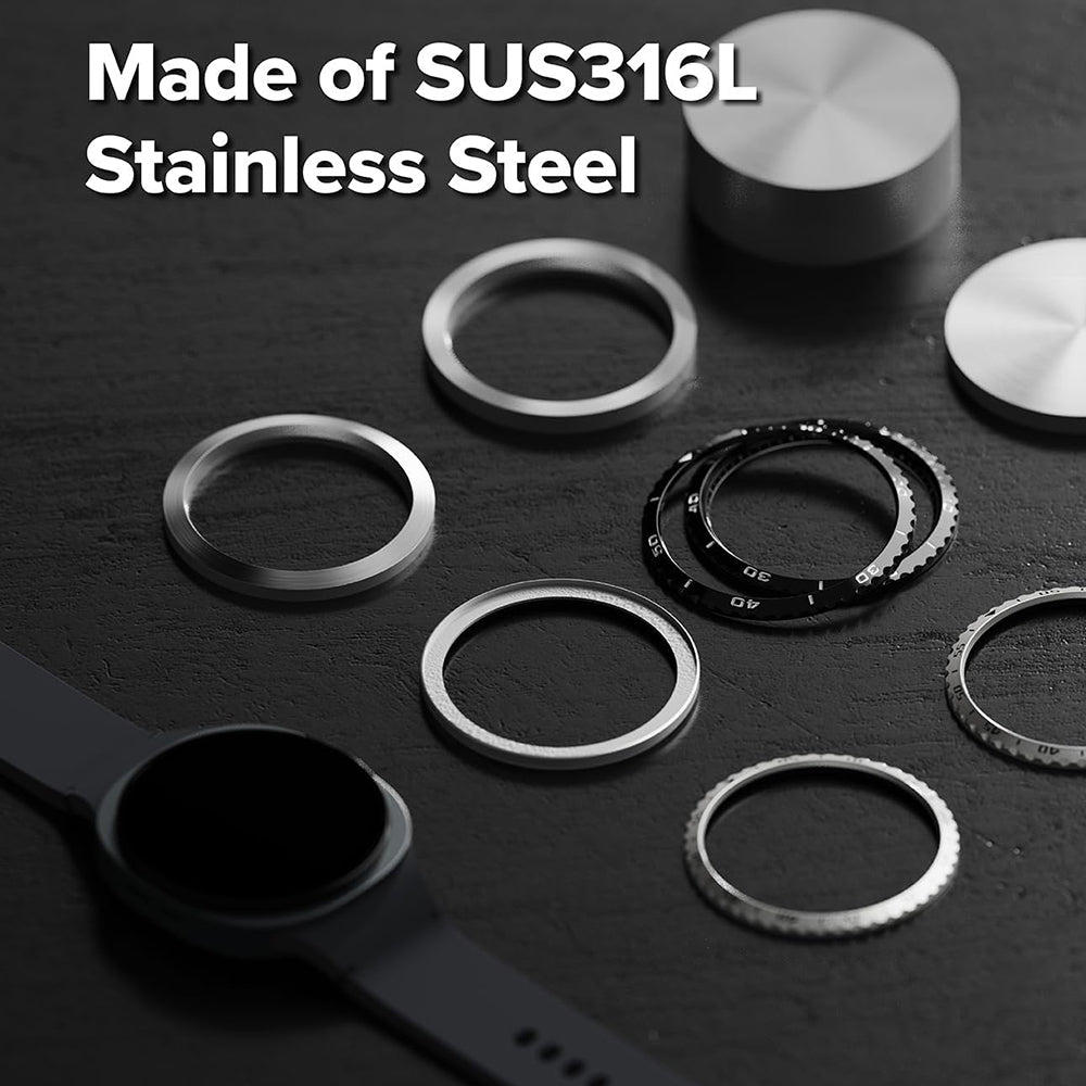 Ringke Inner Styling Schutzrahmen für Samsung Galaxy Watch8 Classic, Schwarz