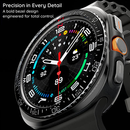 Spigen Tune Diver Schutzrahmen für Samsung Galaxy Watch Ultra2, Schwarz ACS11617