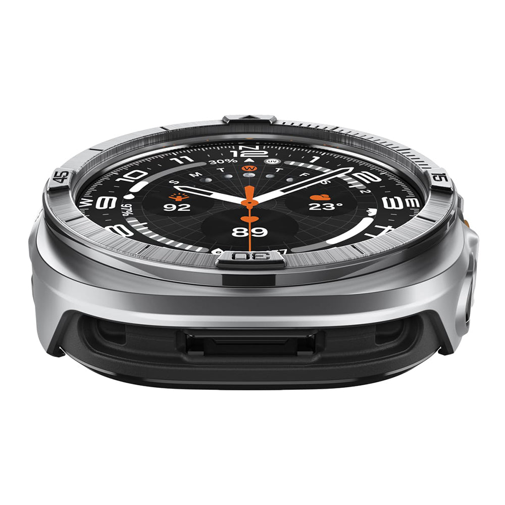 Spigen Tune Pro Pilot Schutzrahmen für Samsung Galaxy Watch Ultra2, Silber ACS11618