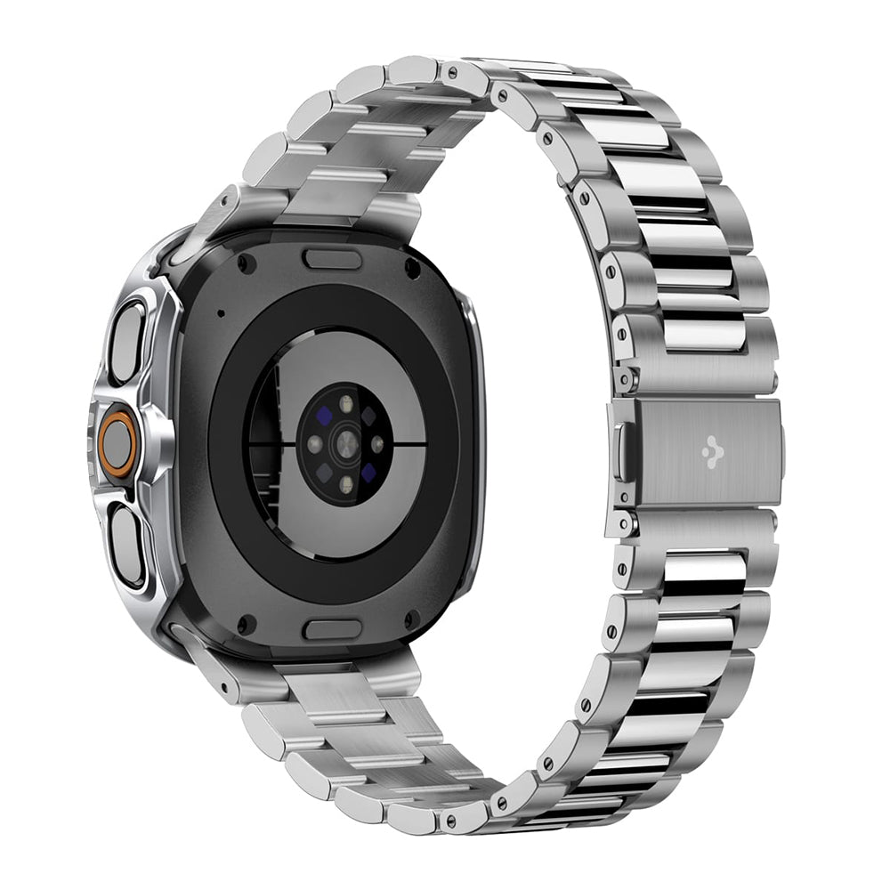 Spigen Tune Pro Pilot Schutzrahmen für Samsung Galaxy Watch Ultra2, Silber ACS11618