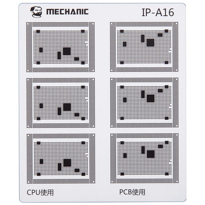 Gabarit d'isolation des pistes CI Mechanic pour Apple iPhone 6 - Série 16
