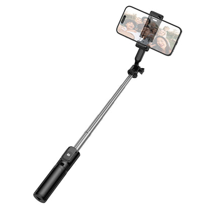 Bluetooth Selfie Stick Borofone BY14 Graceful, 4,5 Zoll - 7 Zoll, Schwarz