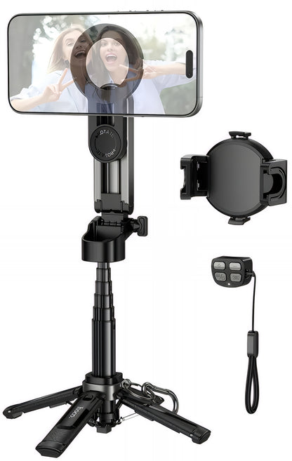 Perche à selfie Bluetooth HOCO K27 Pro, Universelle, Noire