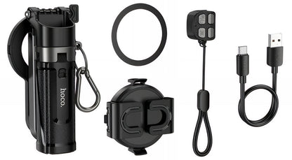 Perche à selfie Bluetooth HOCO K27 Pro, Universelle, Noire