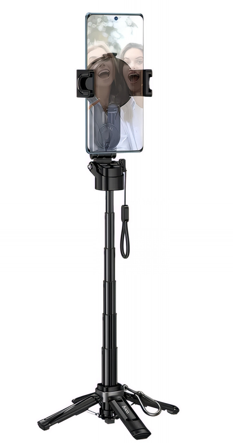 Perche à selfie Bluetooth HOCO K27 Pro, Universelle, Noire