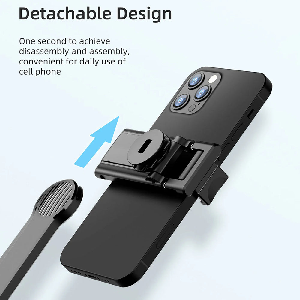 Selfie Stick Bluetooth Techsuit C01, Universel, Noir