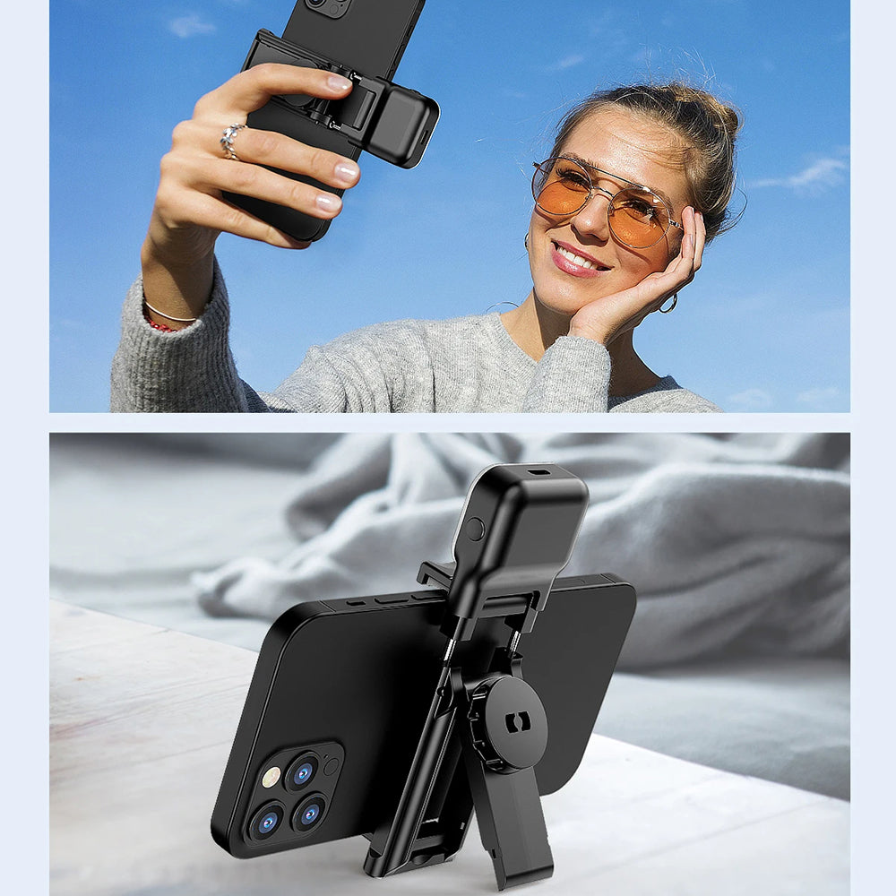 Selfie Stick Bluetooth Techsuit C01s, Universel, Noir