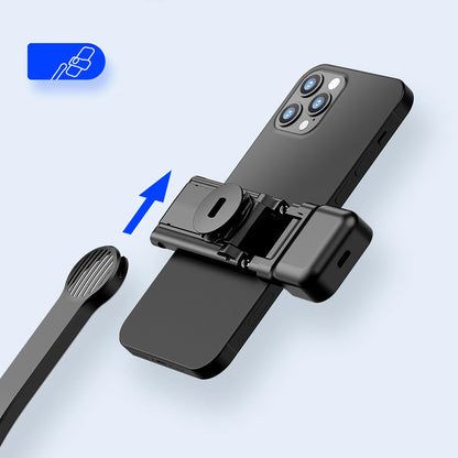 Selfie Stick Bluetooth Techsuit C01s, Universel, Noir