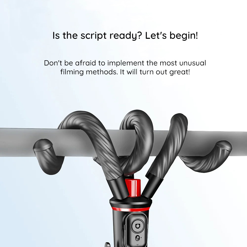 Perche à selfie Bluetooth Techsuit C03, Universelle, Noire