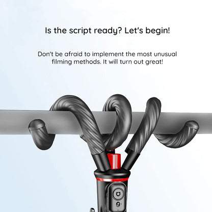 Perche à selfie Bluetooth Techsuit C03, Universelle, Noire