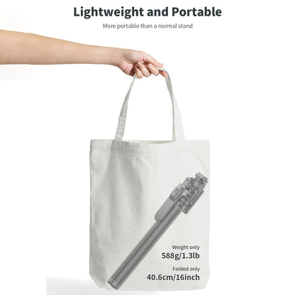 Perche à selfie Bluetooth Techsuit C05, Universelle, Noire