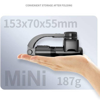 Selfie Stick Bluetooth Techsuit L08Mini, Universel, Noir