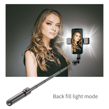 Selfie Stick Bluetooth Techsuit L12D, Universal, Schwarz