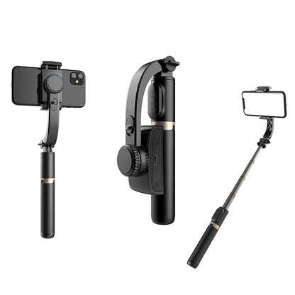Perche à selfie Bluetooth Techsuit Q08, Universelle, Noire