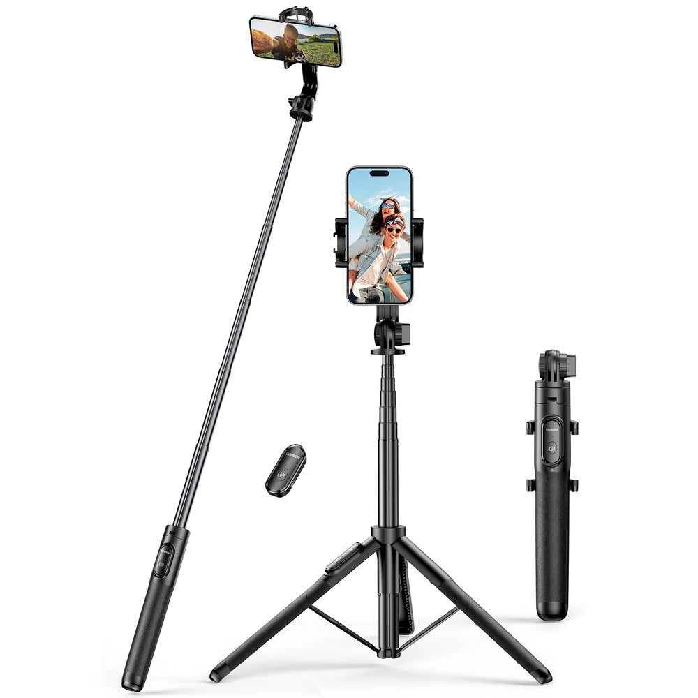 Selfie Stick Bluetooth UGREEN LP586, Universal, Schwarz
