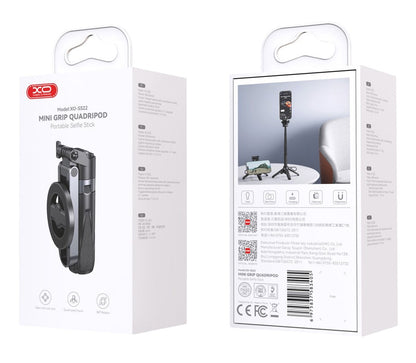 Perche à selfie Bluetooth XO Design SS22, Universelle, Noire