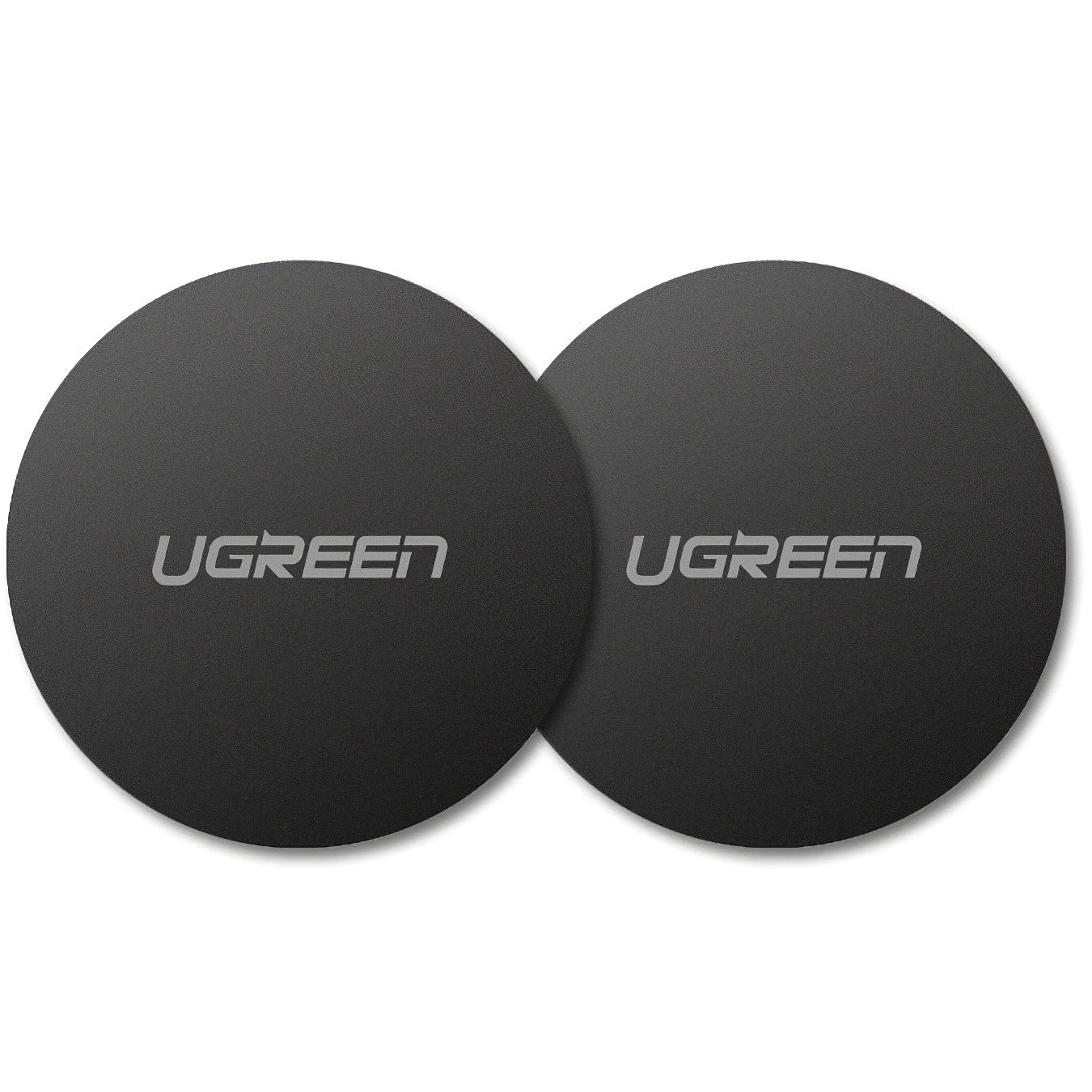UGREEN Metallsticker, Set 2 Stück, Schwarz