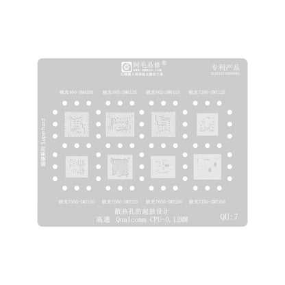 BGA-Sieb Amaoe für CPU Qualcomm QU1-8 Serie