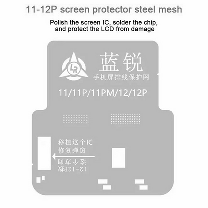 Grille BGA Lanrui pour Apple iPhone 11 - 15 Series