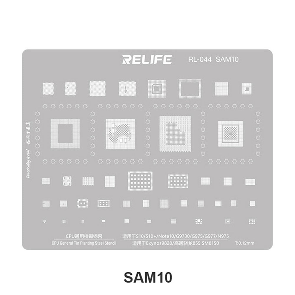 BGA-Sieb Relife RL-044 V2.0 für CPU Samsung Series
