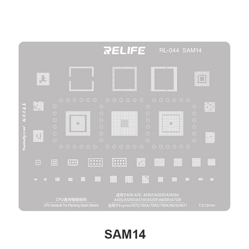 BGA-Sieb Relife RL-044 V2.0 für CPU Samsung Series