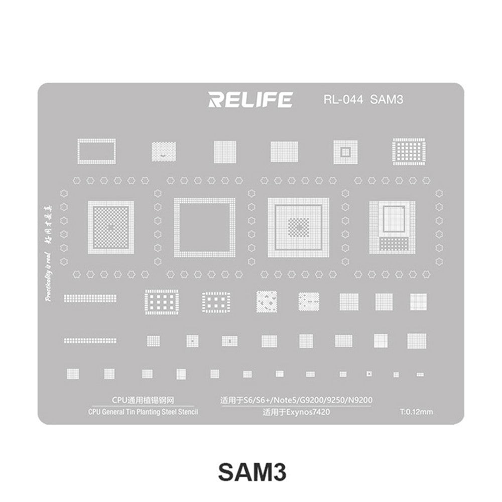 BGA-Sieb Relife RL-044 V2.0 für CPU Samsung Series