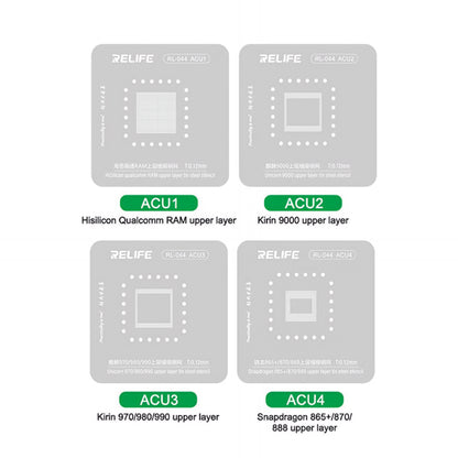 BGA-Schablone Relife RL-044 für Android-CPU