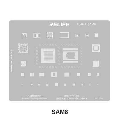BGA-Sieb Relife RL-044 V2.0 für CPU Samsung Series