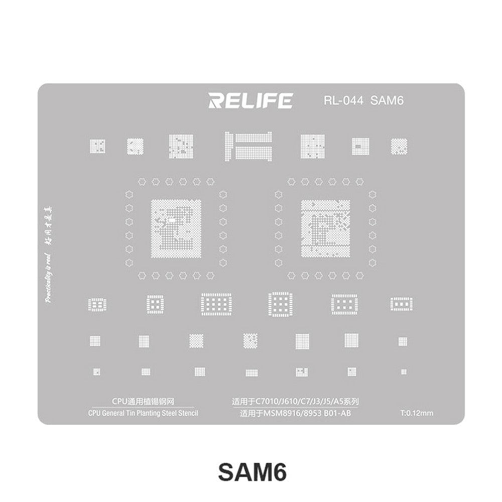 BGA-Sieb Relife RL-044 V2.0 für CPU Samsung Series