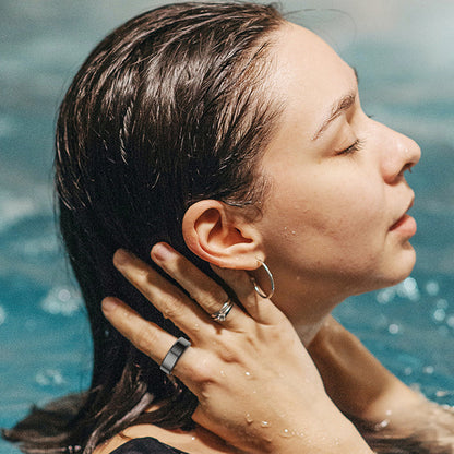 Smart Ring Techsuit R02, Size 11, Rose Gold