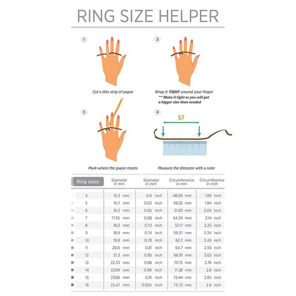 Smart Ring Techsuit R02, Taille 11, Rose Doré