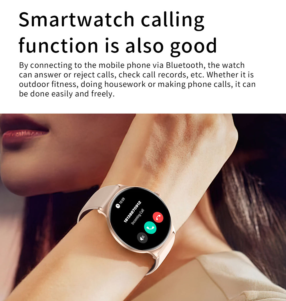 Smartwatch Blavec M01 Vesta Call, Roségold