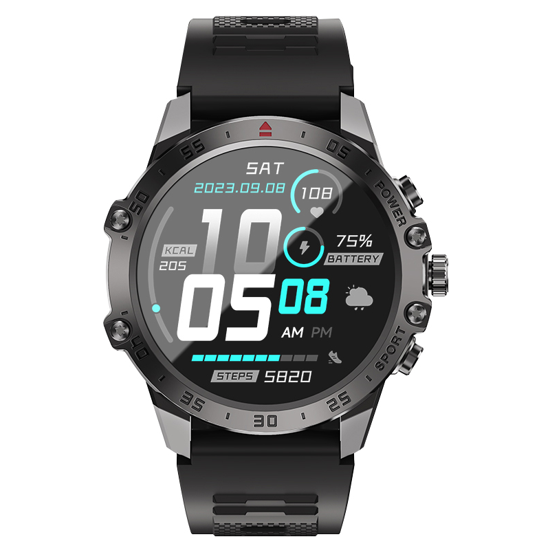 Smartwatch BWOO WA-08, Schwarz