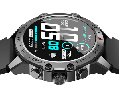 Smartwatch BWOO WA-08, Schwarz