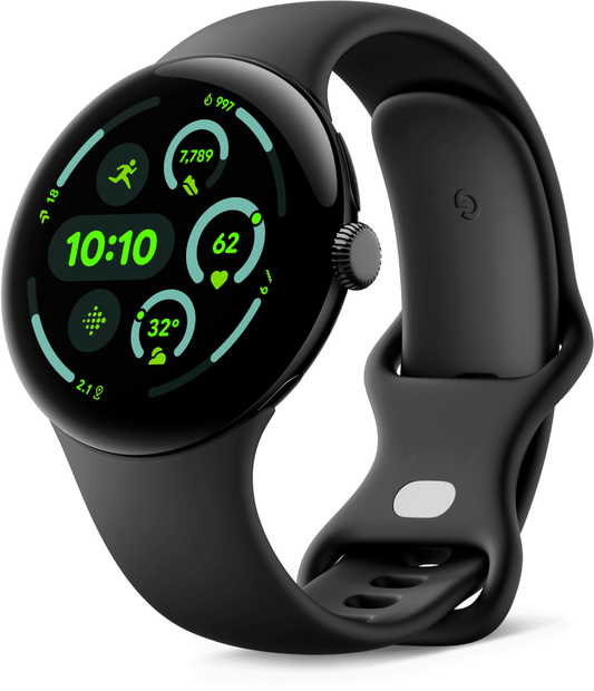 Montre connectée Google Pixel Watch 3, 45mm, Noir GA05785-DE