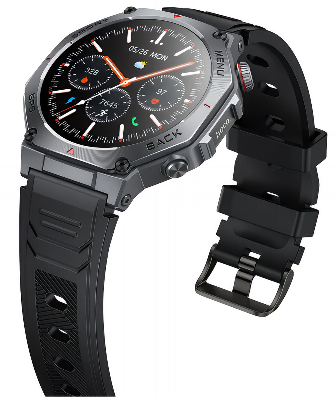 Smartwatch HOCO Y37 Call, Noir