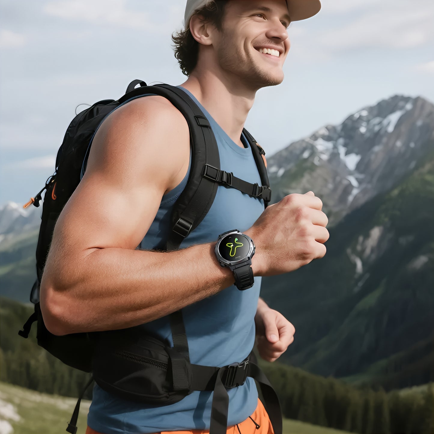 Smartwatch HOCO Y37 Call, Noir