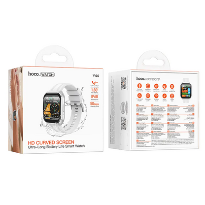 Montre connectée HOCO Y44 Call, Argent