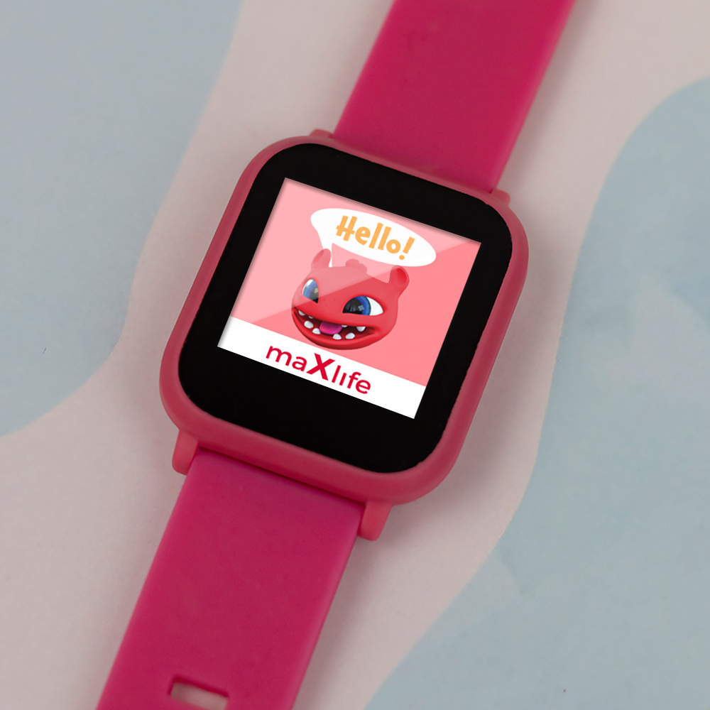 Montre connectée MaXlife Kids MXSW-200, Rose