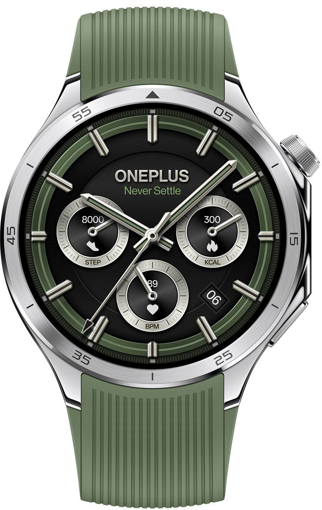Montre connectée OnePlus Watch 3, 46mm, Vert, Reconditionné 5491100341