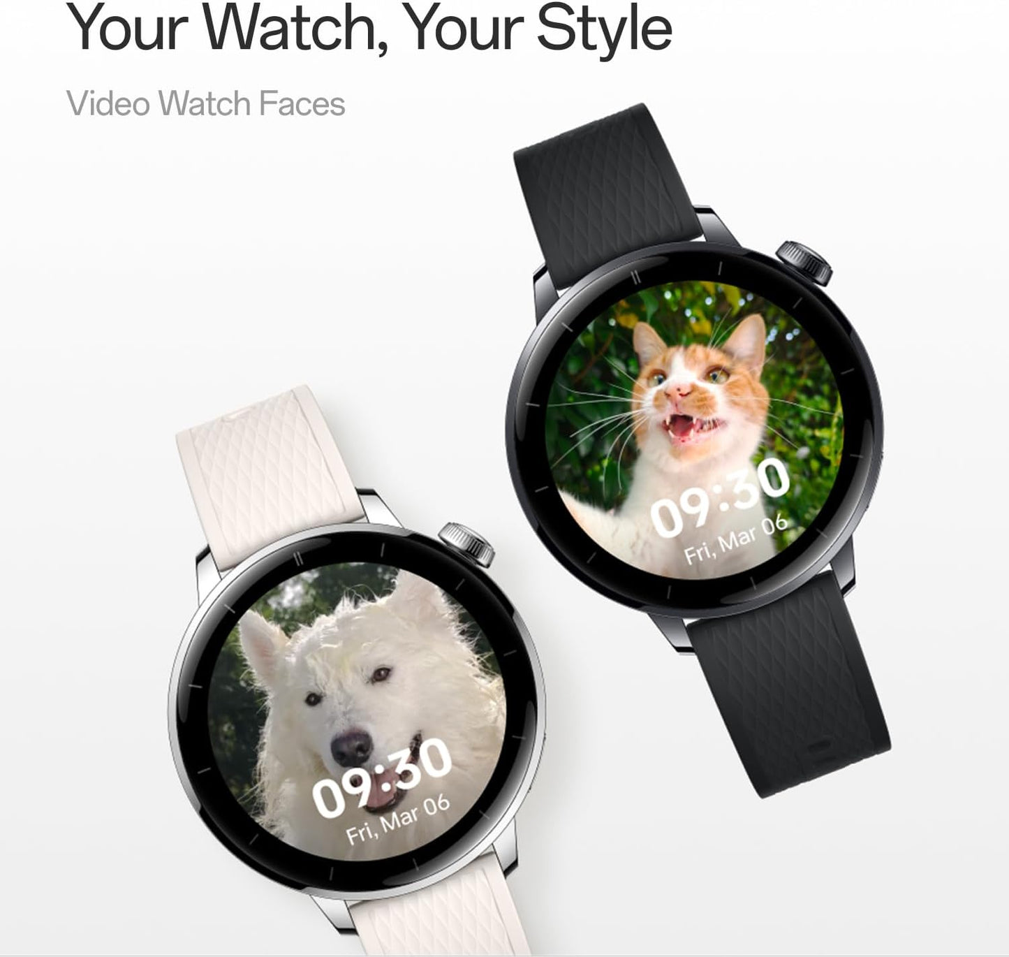 Smartwatch OnePlus Watch 3, 43mm, Silber 5491100422